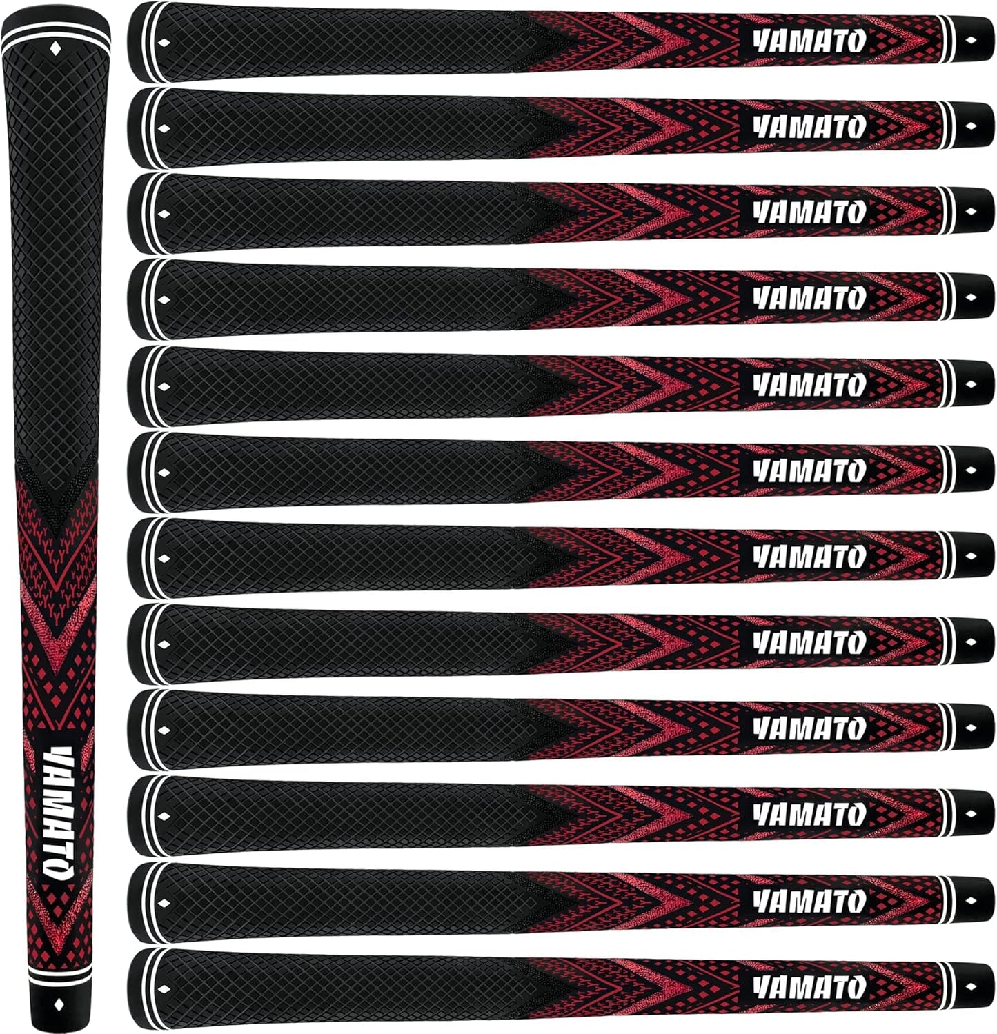 Yamato Innovative Golf Grips 13 Pack Midsize/Standardsize Golf Club Grips, All-Weather Firm Control And High Performance Grips Provides Superior Comfort And Responsiveness,4 colors Available