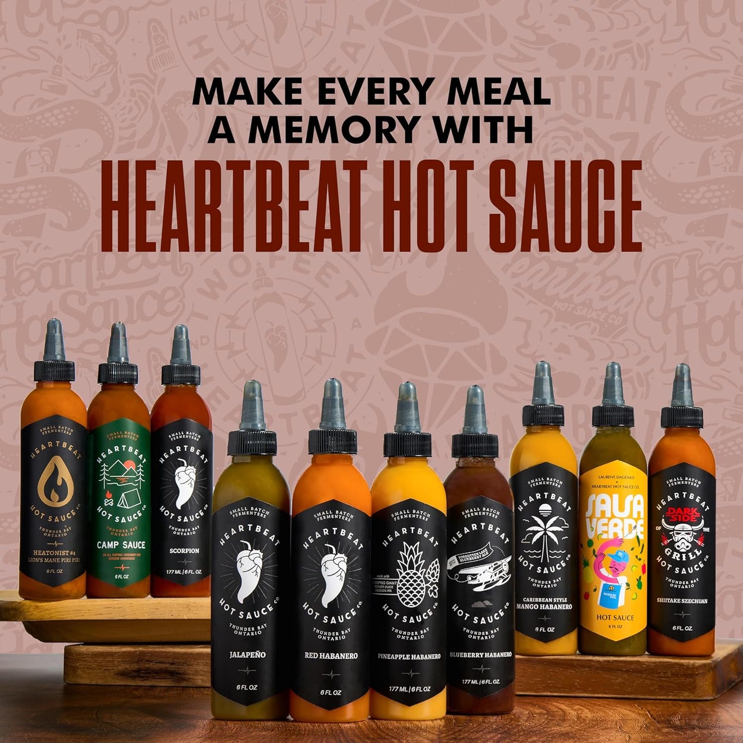 Heartbeat Hot Sauce Co. | Scorpion, 6 oz.