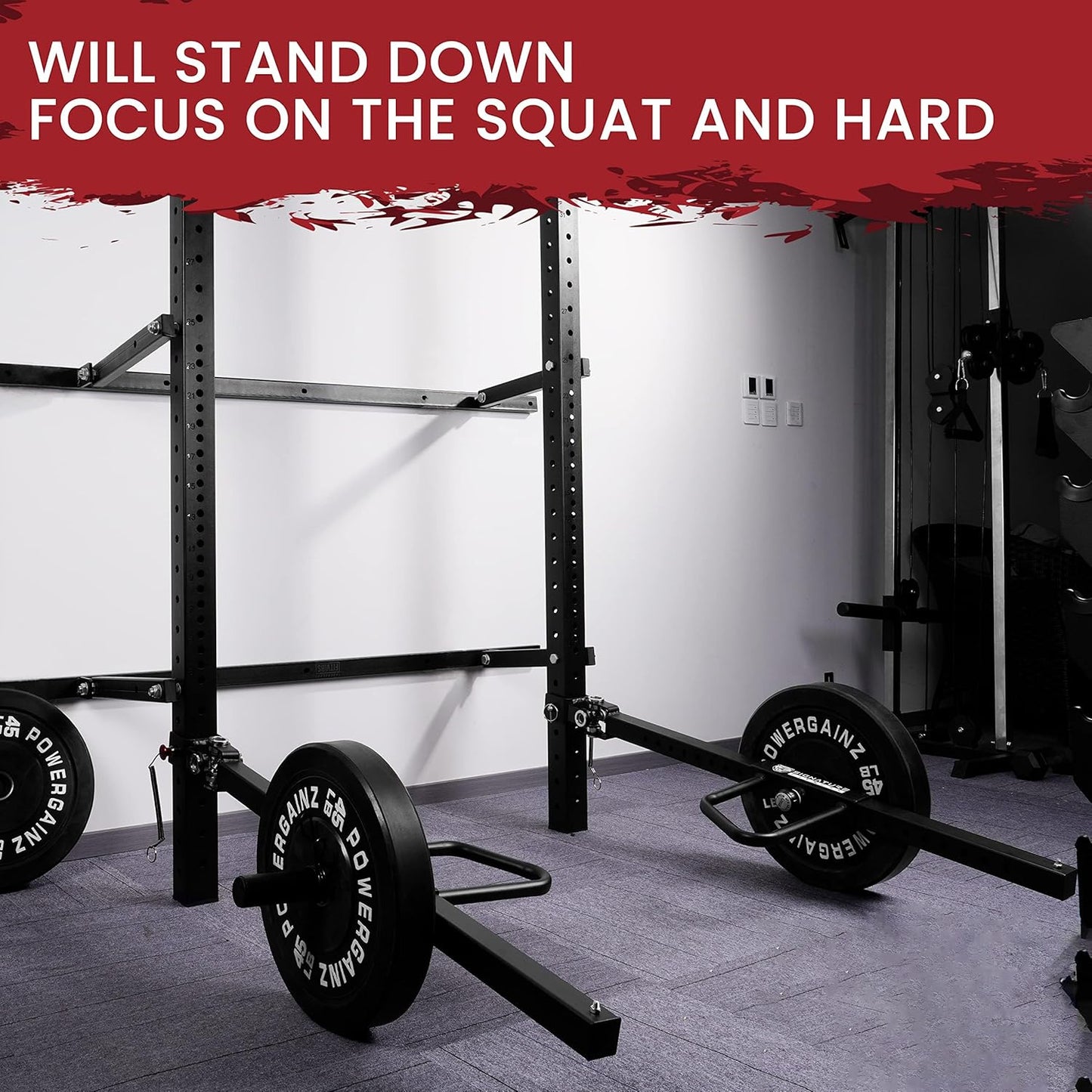 Upgraded Adjustable Jammer Arms, Lever Arms, Monolift Attachments Rated 600 LB Per Arm, Fits Racks at All Post Sizes and Hole Sizes, Pair
