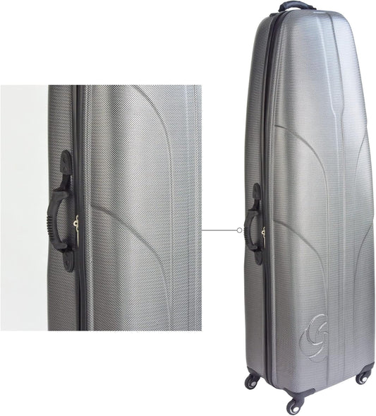 Samsonite Golf 6850 Hard Case Golf Travel Bag, Lightweight & Durable ABS Shell, Multi-Directional Wheels