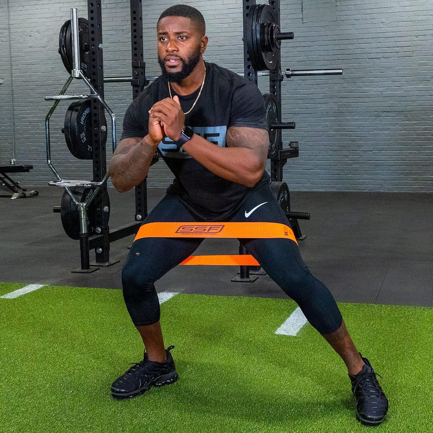 Serious Steel Fitness Fabric Mini Loop Non-Slip Resistance Band Set | Warm-Up, Physical Therapy, Glute Training, Speed and Agility Exercise Bands