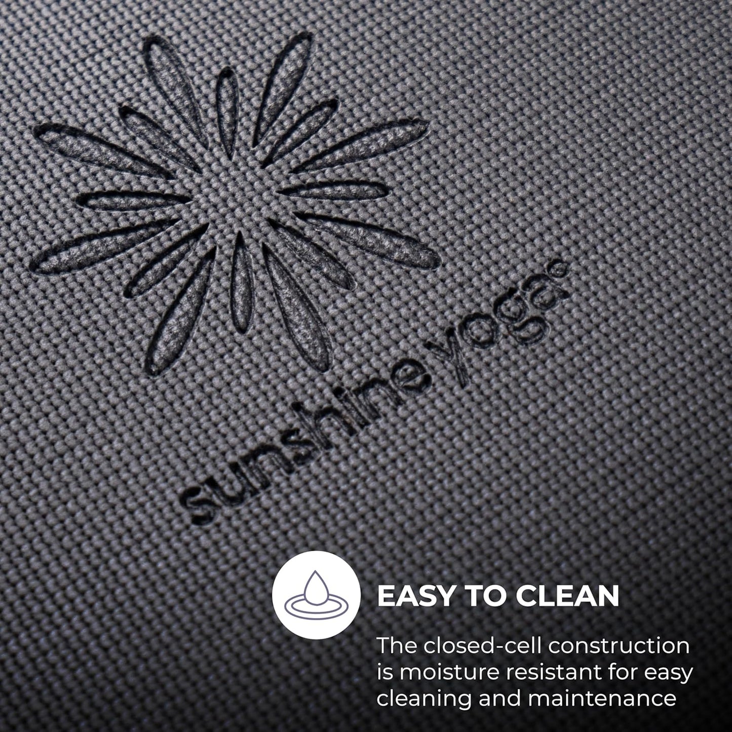 Sunshine Yoga Voyage Yoga Mat, 6 Pack, 72" x 24" Professional Studio and Gym Bulk Yoga Mats, 5mm Thick, Durable, Anti-Tear, Non Slip Fitness and Exercise Mats