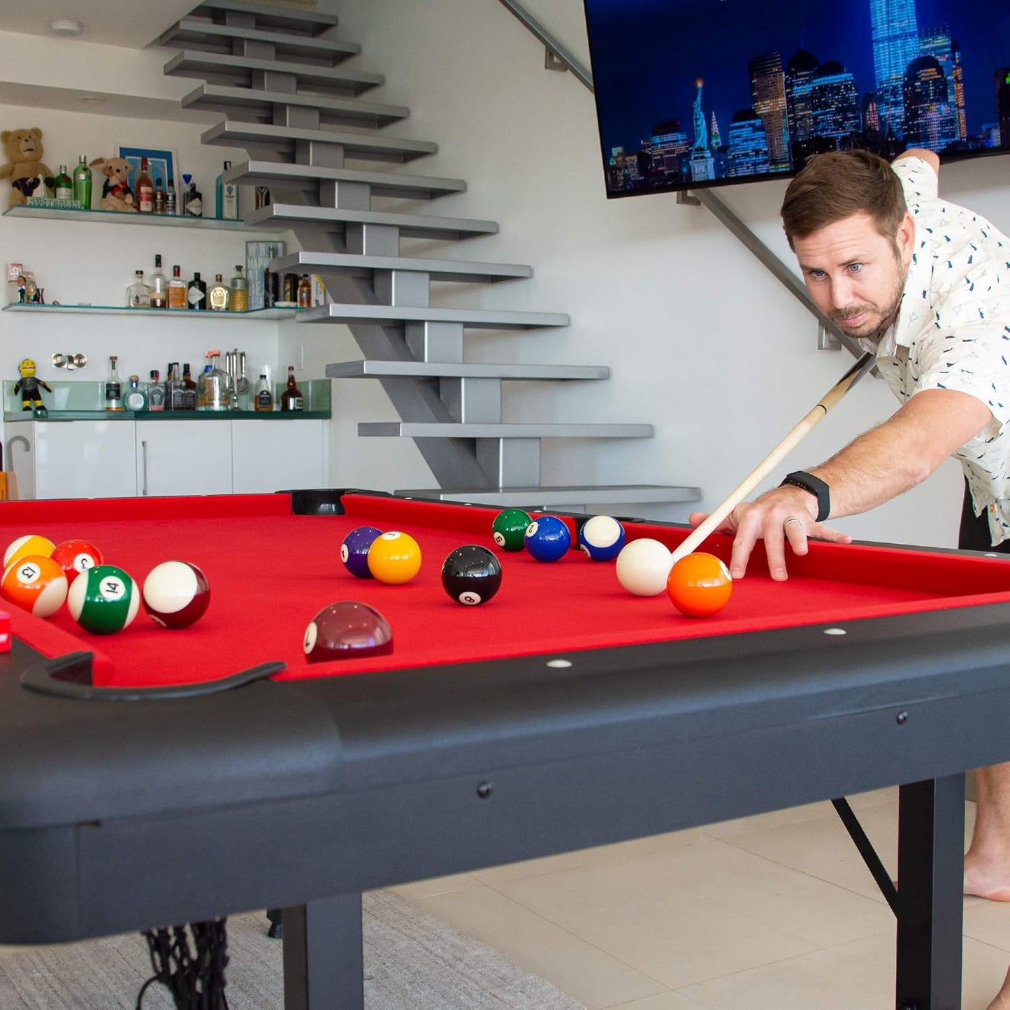 GoSports Regulation Pool Balls for Pool Table – Premium Set of 16 Billiard Balls, Professional Pool Table Balls Set