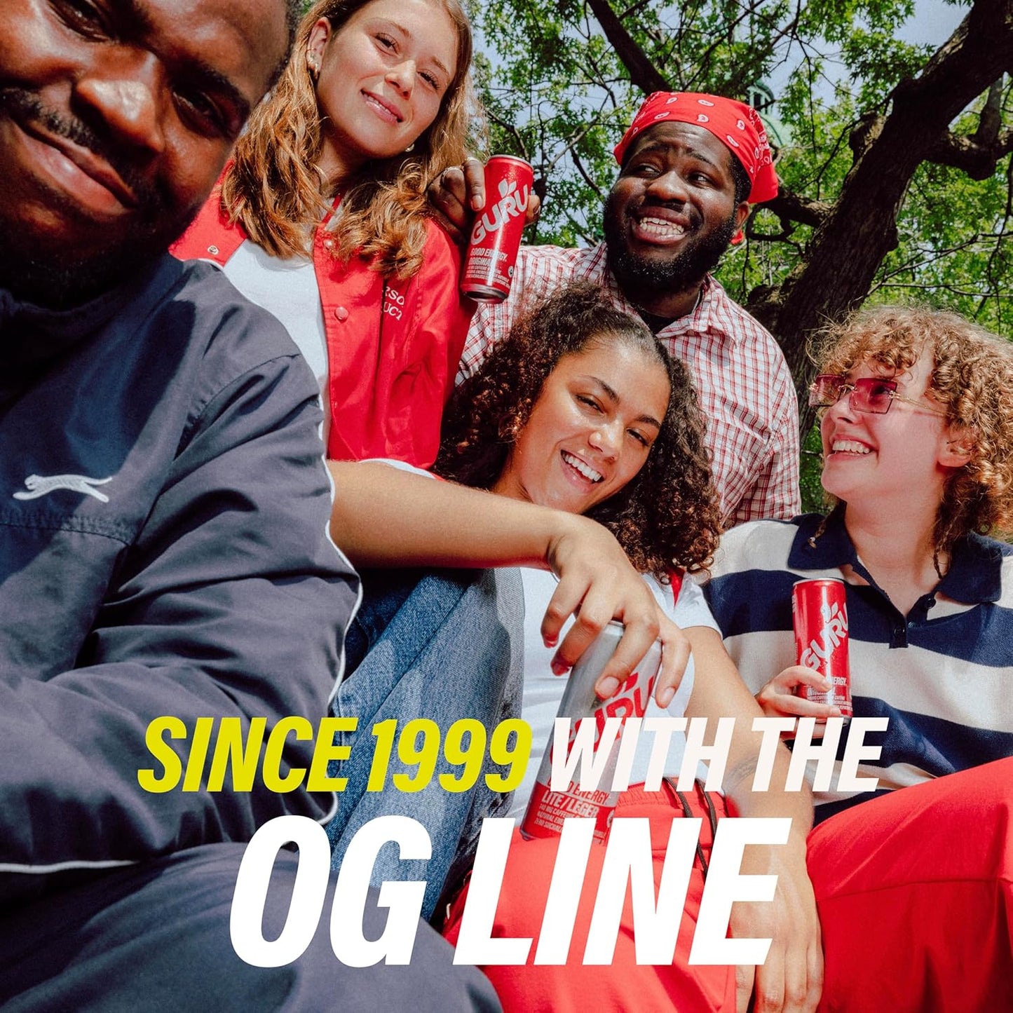 GURU Lite Organic Energy Drinks, Clean Energy Drink with Plant Based Natural Caffeine from Green Tea, Low Calorie, Gluten Free and Vegan, 140MG Caffeine, Healthy Drinks, 12oz (Pack of 24)