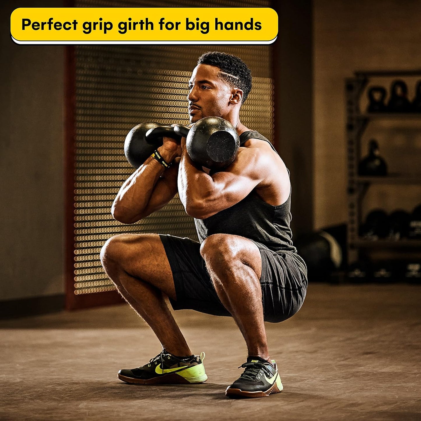 Kettlebell Kings Powder Coated Kettlebell Weights - 9-97 lb Strength Training Kettlebells for Men and Women - Hand Weights Workout Gym Equipment - Weights Set for Home Gym- New