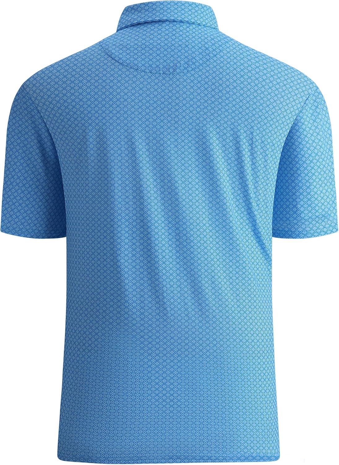 Damipow Premium Golf Shirts for Men Dry Fit Performance Polo Short Sleeve Collared Shirt