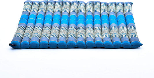 Leewadee Zabuton Seating Cushion – Square Floor Seat for Meditation Exercises, Light Yoga Mat Filled with Kapok