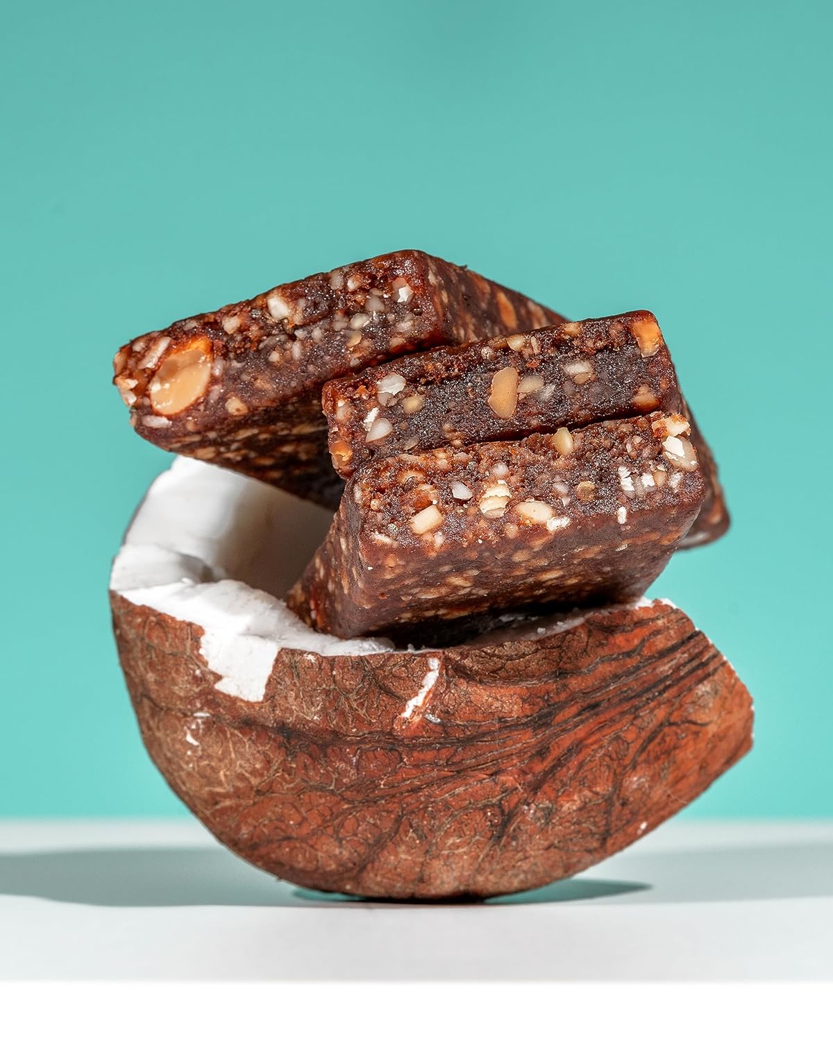 JONESBAR (Coconut Almond, 12 Count (Pack of 1)) USDA Organic Fruit & Nut Bar, Non-GMO, Kosher, Vegan, Gluten Free, Simple Snack Bar