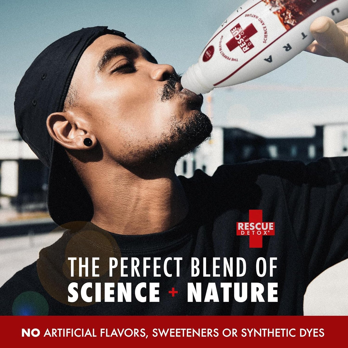 Rescue Detox ICE - Cranberry Flavor - 17oz | Works in 90 Minutes Up to 5 Hours