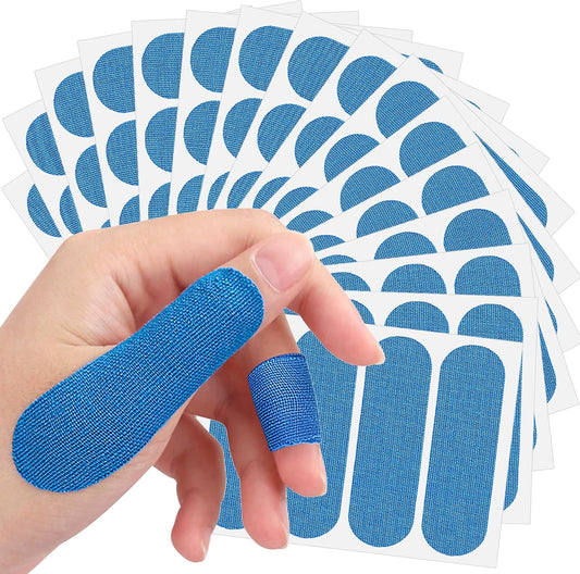 CougZed 120PCS Bowling Finger Tape Set, Premium Bowling Thumb Tape & Bowling Tape for Fingers, Essential Accessories for Men & Women Bowlers, Durable Sport Workout Support (Blue)