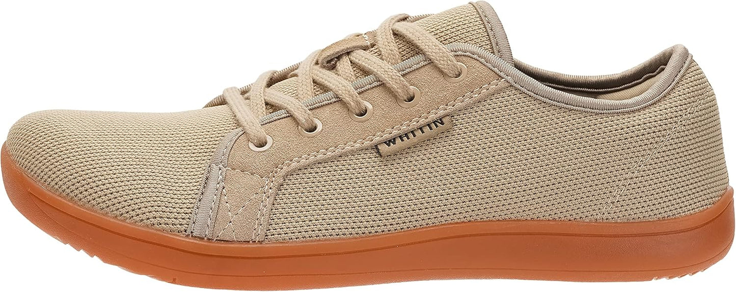 WHITIN Men's Wide Minimalist Barefoot Sneakers | Zero Drop Sole | Optimal Relaxation