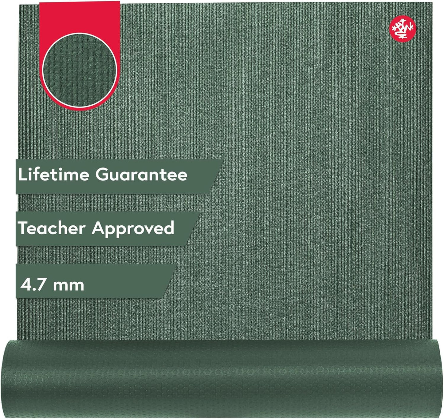 Manduka PROlite Yoga Mat 71" - 4.7mm | Lifetime Durability | Hygienic Construction | Teacher Approved | 71 x 24 inches | Elderberry