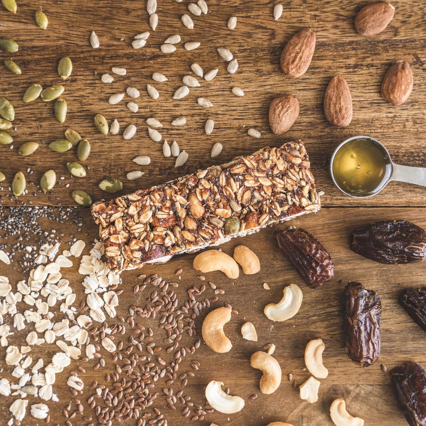 BAR-U-EAT Gluten-Free, Organic, Soft & Chewy Energy Bar. Real Food | Seed Oil Free | No Artificial Sugar | Compostable Packaging | Healthy Snacks (Variety 12 Pack)