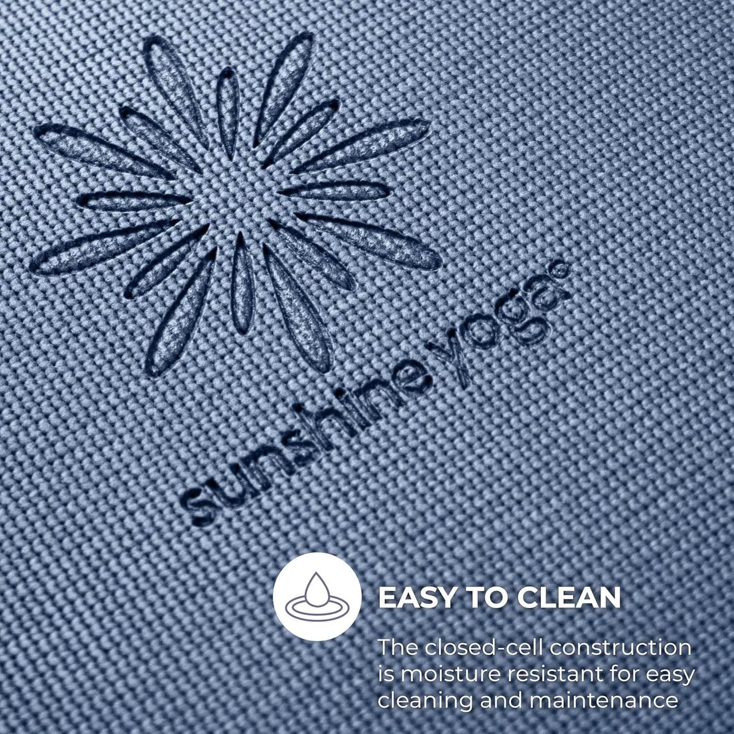 Sunshine Yoga Voyage Yoga Mat, 10 Pack, 72" x 24" Professional Studio and Gym Bulk Yoga Mats, 5mm Thick, Durable, Anti-Tear, Non Slip Fitness and Exercise Mats