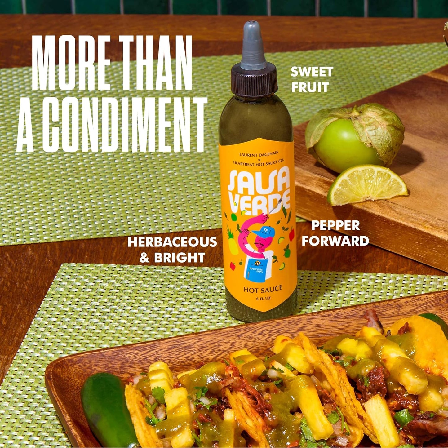 Heartbeat Hot Sauce Co. | Salsa Verde, 6 oz.