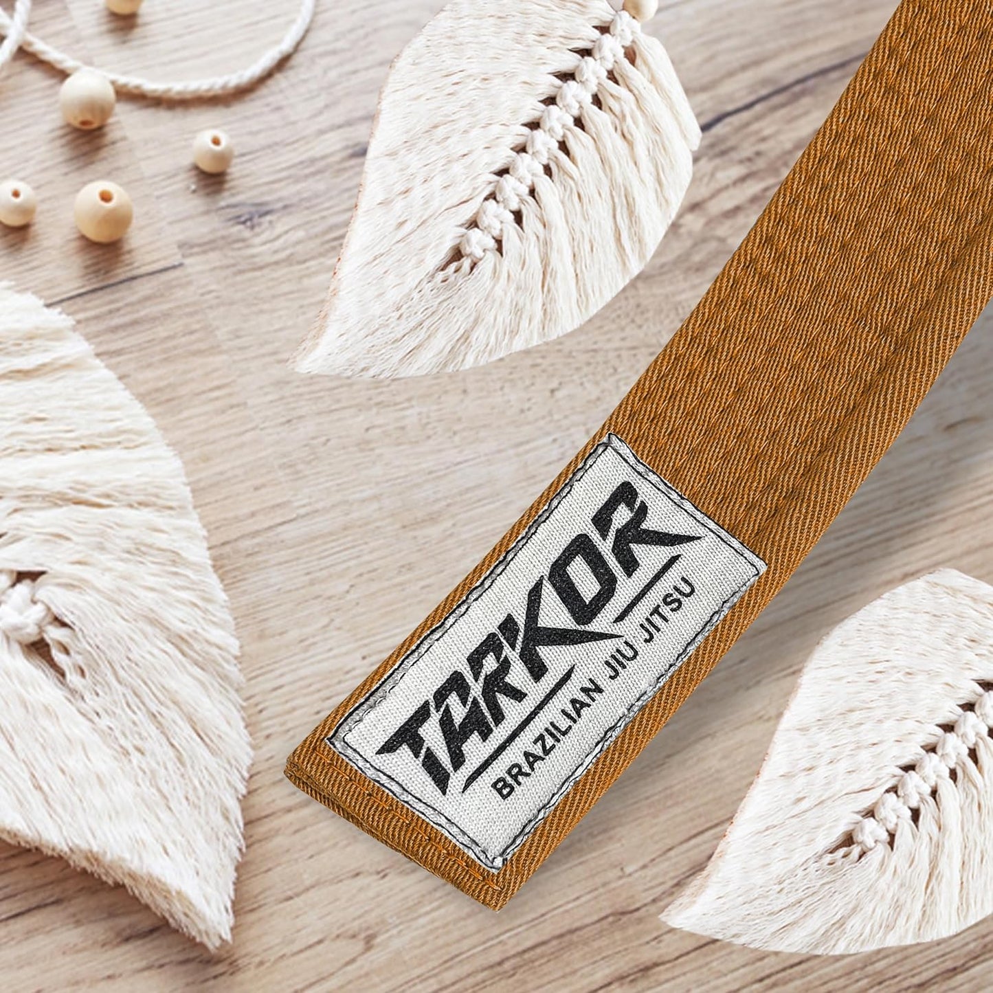 Vintage Series BJJ Belt for Men & Women Brazilian Jiu Jitsu Belt for Jiu Jitsu Gi