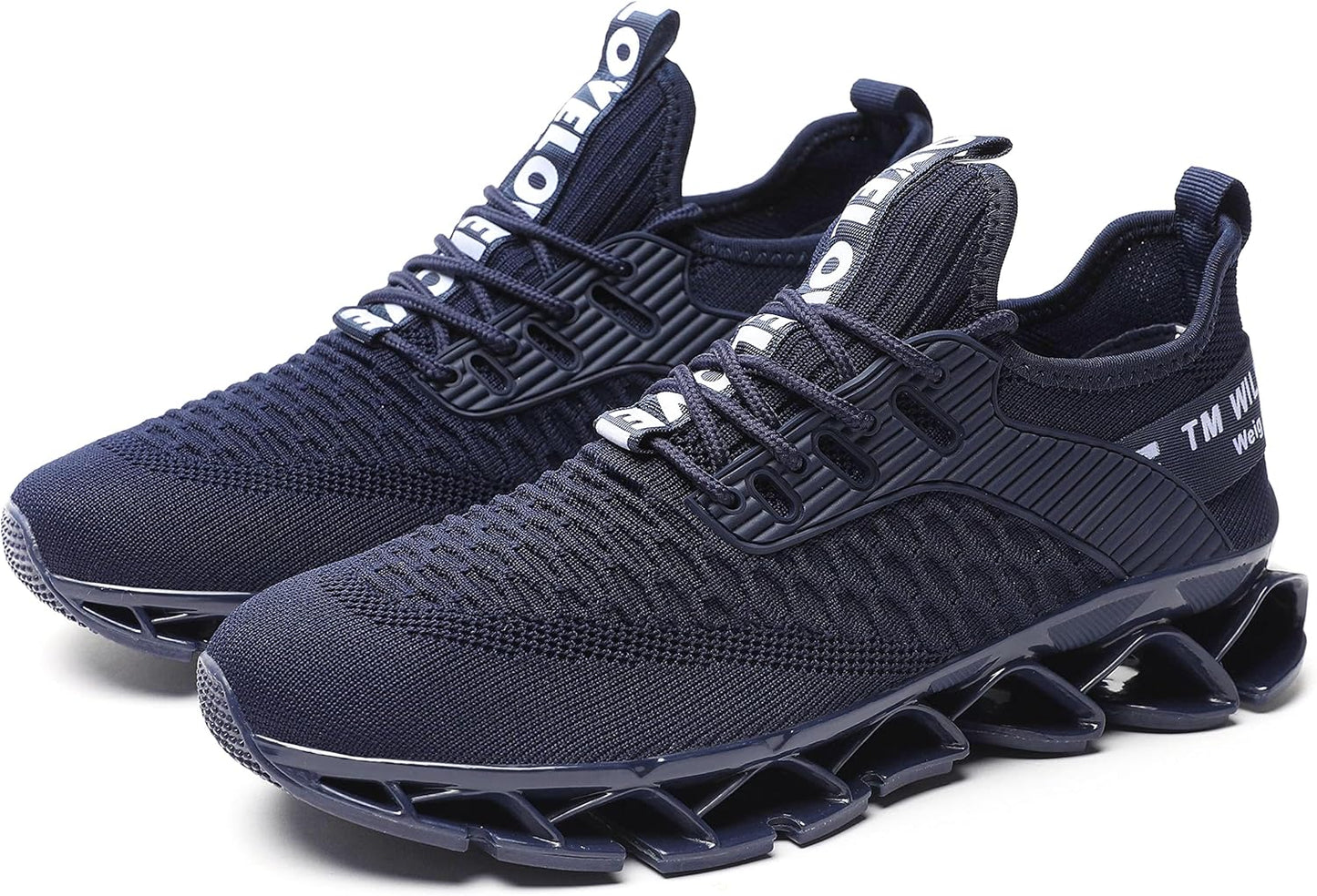 Men's Running Shoes Blade Tennis Walking Fashion Sneakers Breathable Non Slip Gym Sports Work Trainers