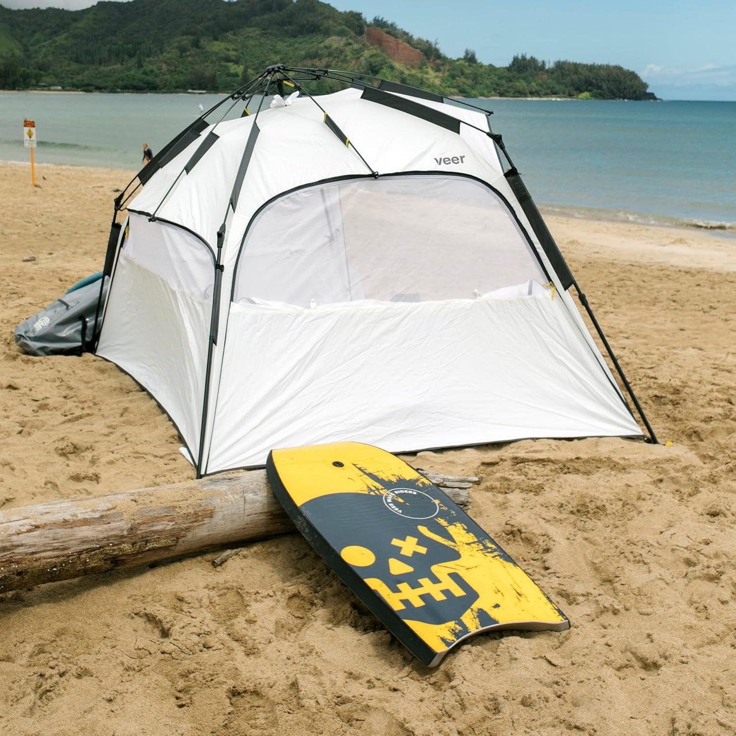 Veer Body Board - High Performance Adult or Child Sized Boogie Board - Bodyboard for Adults, Kids, Boys and Girls - Includes Premium Neoprene Tether with Two-Way Rotation