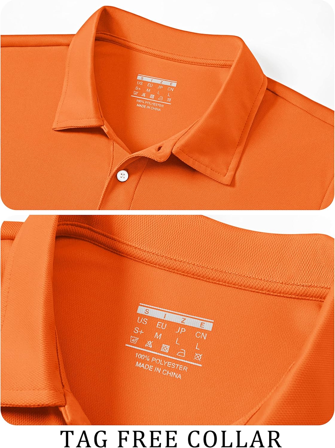 TACVASEN Mens Golf Shirt Dry Fit Mens Polo Shirts Short Sleeve Performance Golf Polos for Men with Collar Work Shirts