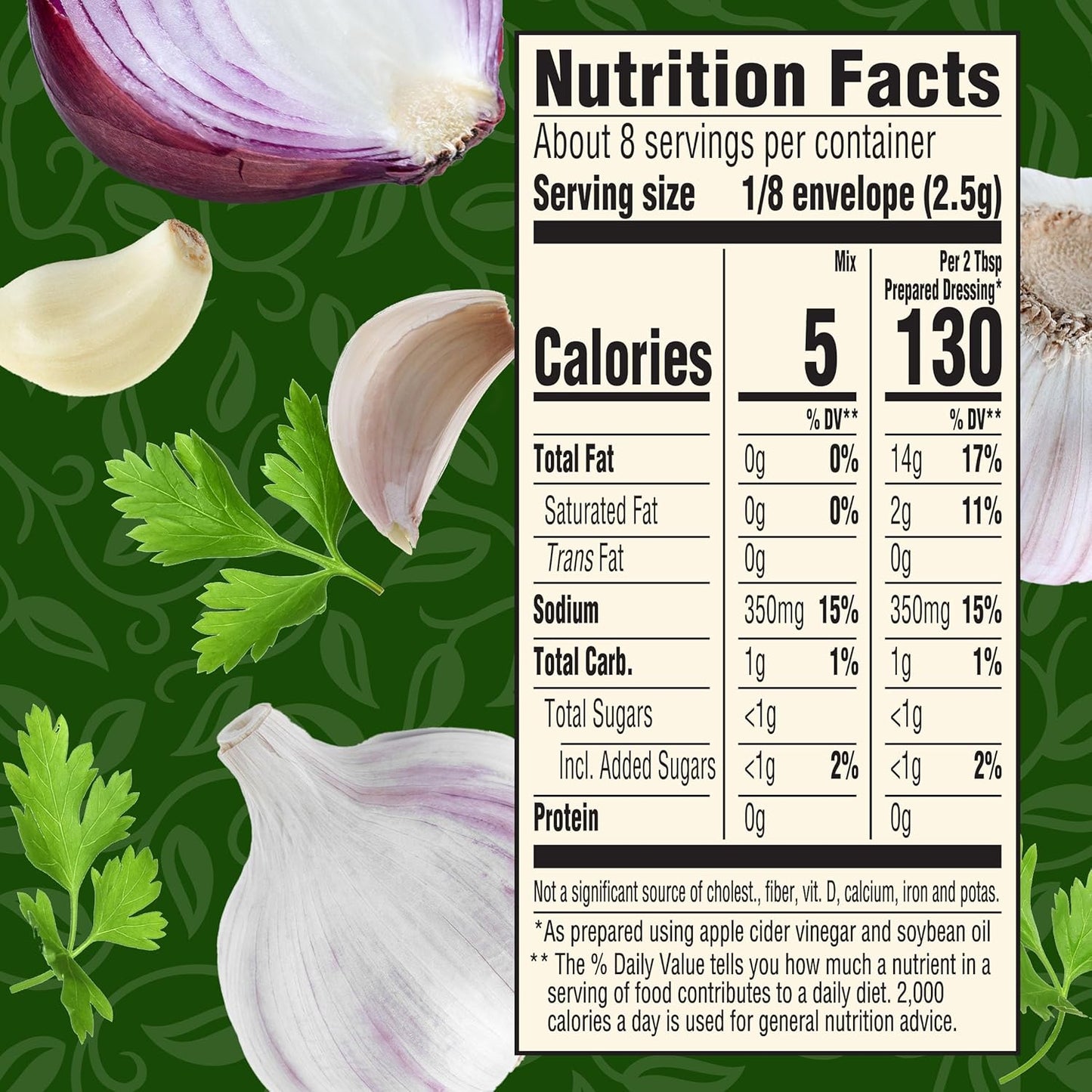 Good Seasons Garlic & Herb Salad Dressing & Recipe Mix (0.75 oz Envelopes, Pack of 24)