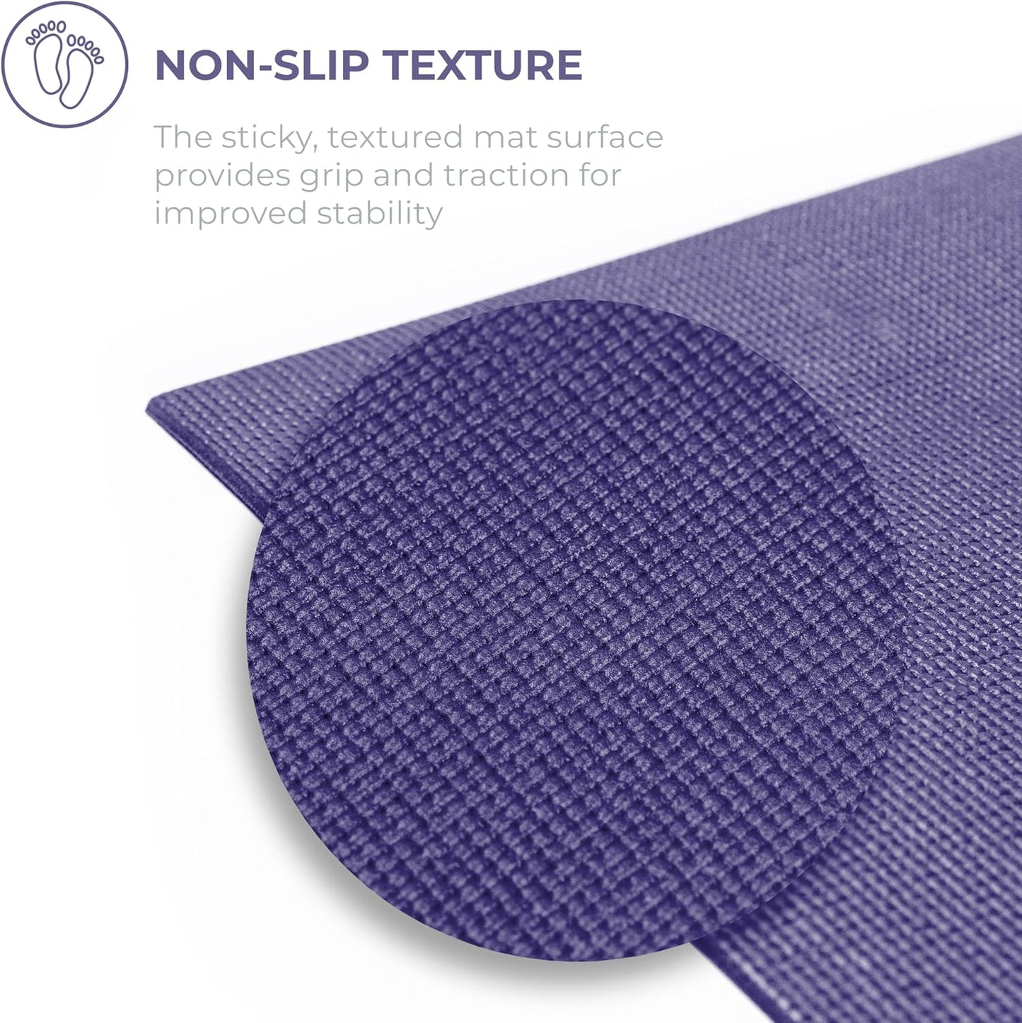 Sunshine Yoga Voyage Yoga Mat, 6 Pack, 72" x 24" Professional Studio and Gym Bulk Yoga Mats, 5mm Thick, Durable, Anti-Tear, Non Slip Fitness and Exercise Mats