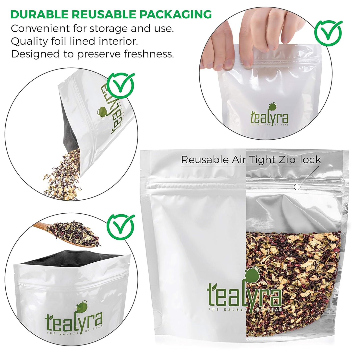 Tealyra - Flat Belly Detox - Fennel - Peppermint - Hibiscus - Wellness Herbal Loose Leaf Tea - Cleanse Tea - Caffeine Free - All Natural - 222g (8-ounce)