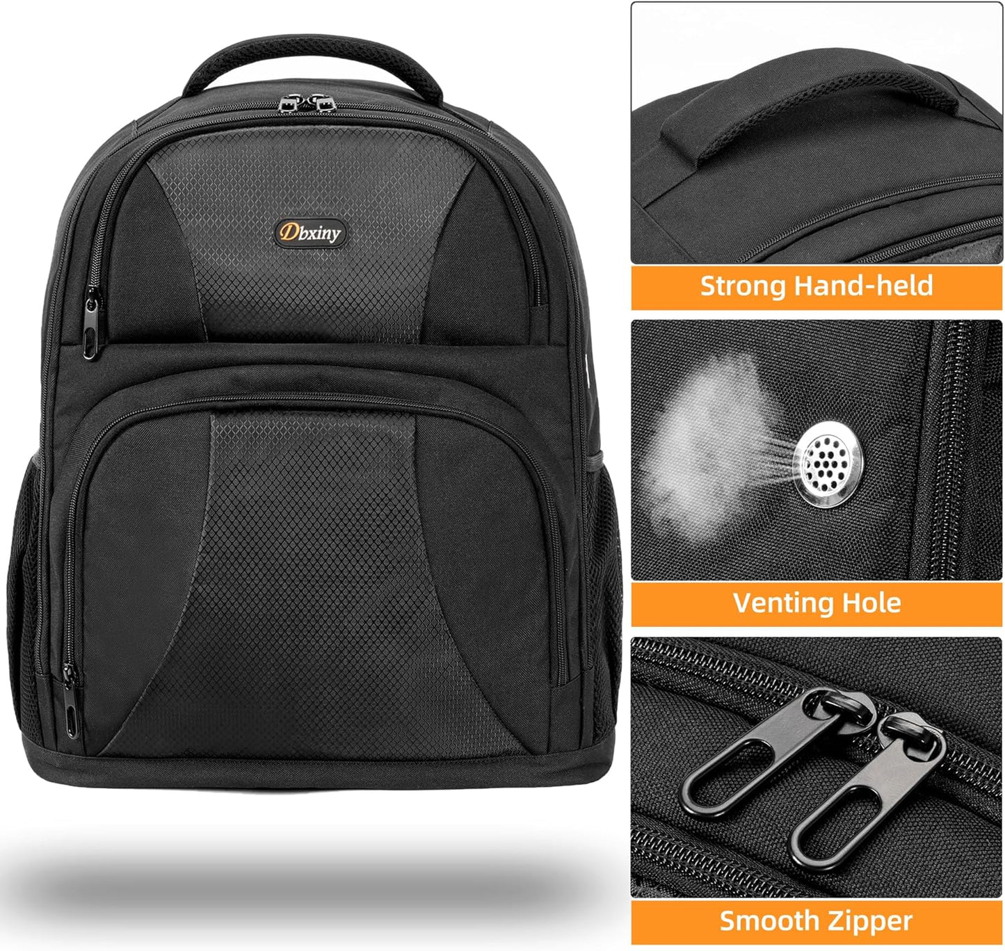 2 Ball Bowling Backpack, Bowling Ball Bag Backpack for Two Balls, Shoes up to Size 15 and Accessories