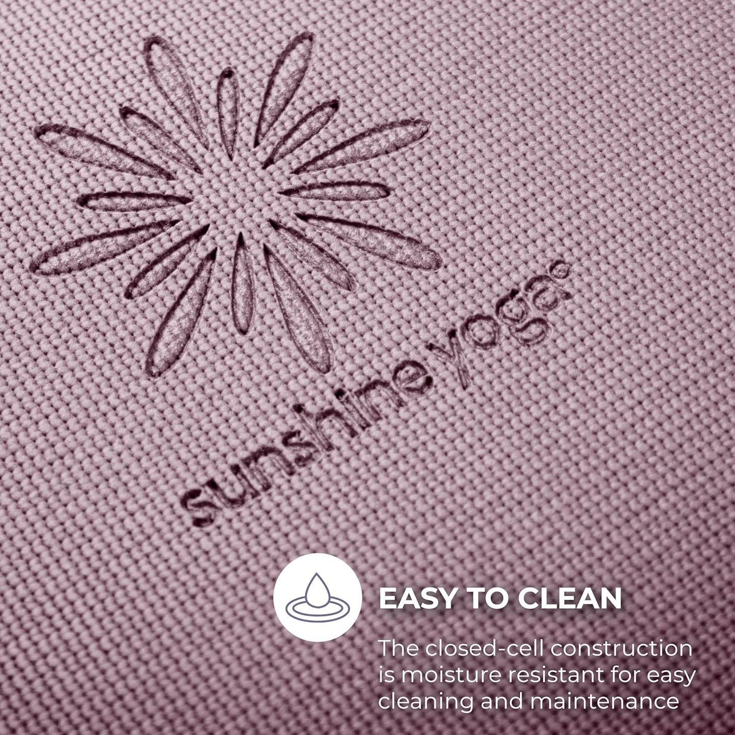 Sunshine Yoga Voyage Yoga Mat, 10 Pack, 72" x 24" Professional Studio and Gym Bulk Yoga Mats, 5mm Thick, Durable, Anti-Tear, Non Slip Fitness and Exercise Mats