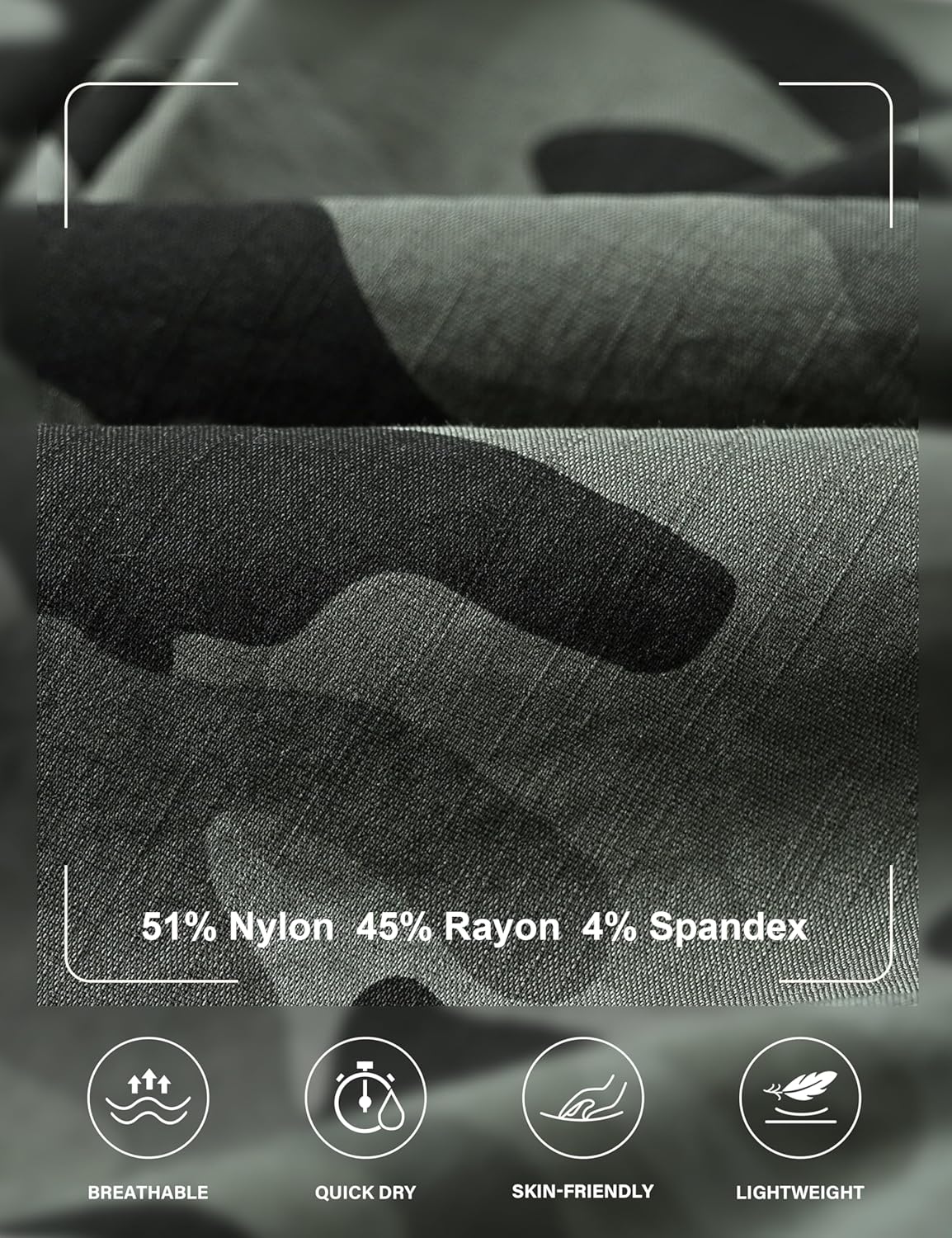 MoFiz Women's Outdoor Cargo Pants Lightweight Joggers Elastic Waist Athletic Hiking Sweatpants Casual Travel Pant with Pocket