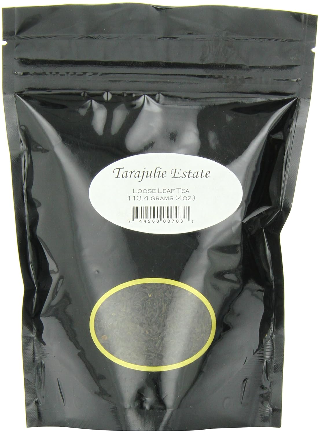 English Tea Store Tarajulie Estate Tea Pouches - 4oz | Loose Leaf Assam Black Tea | 2nd Flush FBOP Grade | Bold Malty Flavor | Grown in Tezpur Assam Region | Orthodox Manufacture