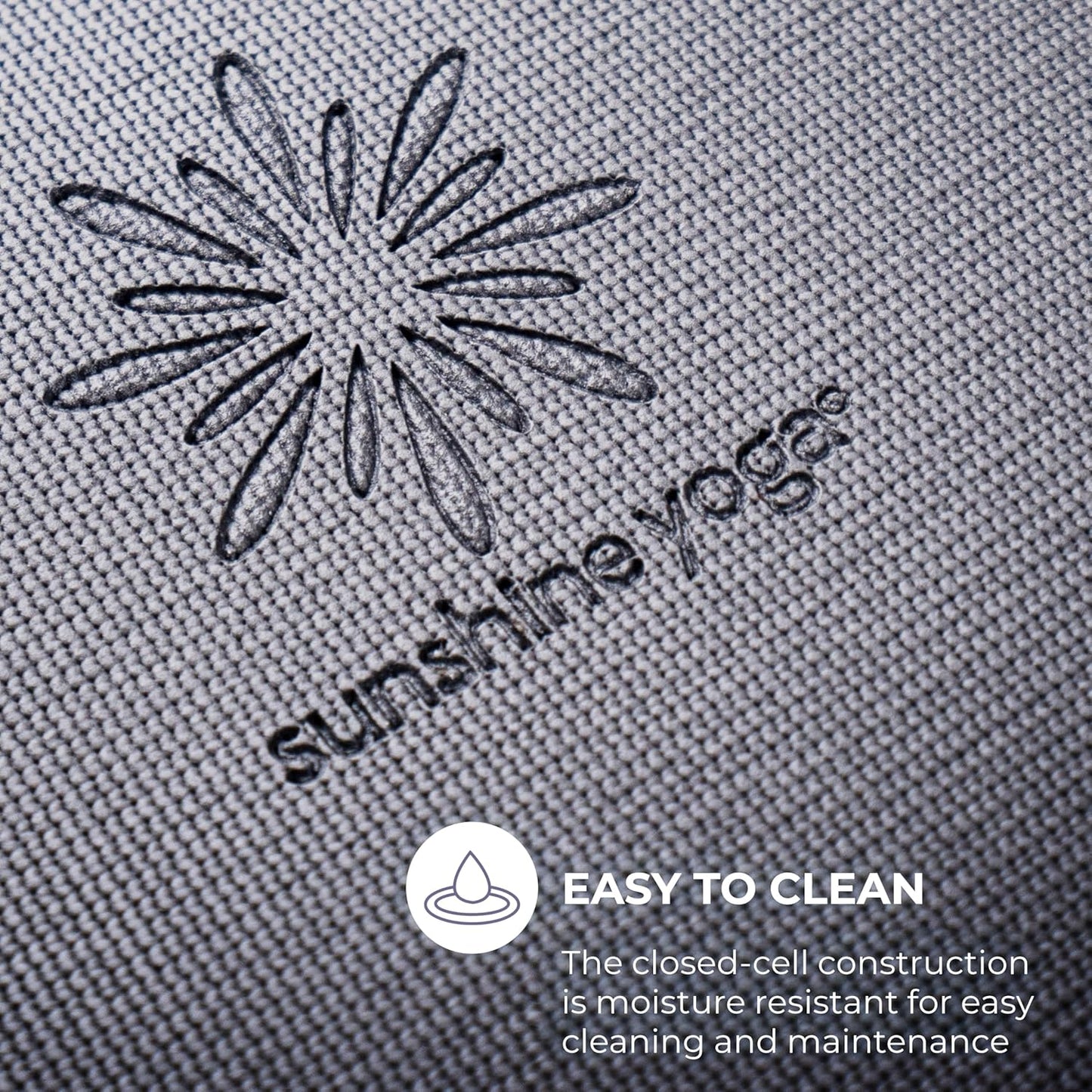 Sunshine Yoga Voyage Yoga Mat, 6 Pack, 72" x 24" Professional Studio and Gym Bulk Yoga Mats, 5mm Thick, Durable, Anti-Tear, Non Slip Fitness and Exercise Mats