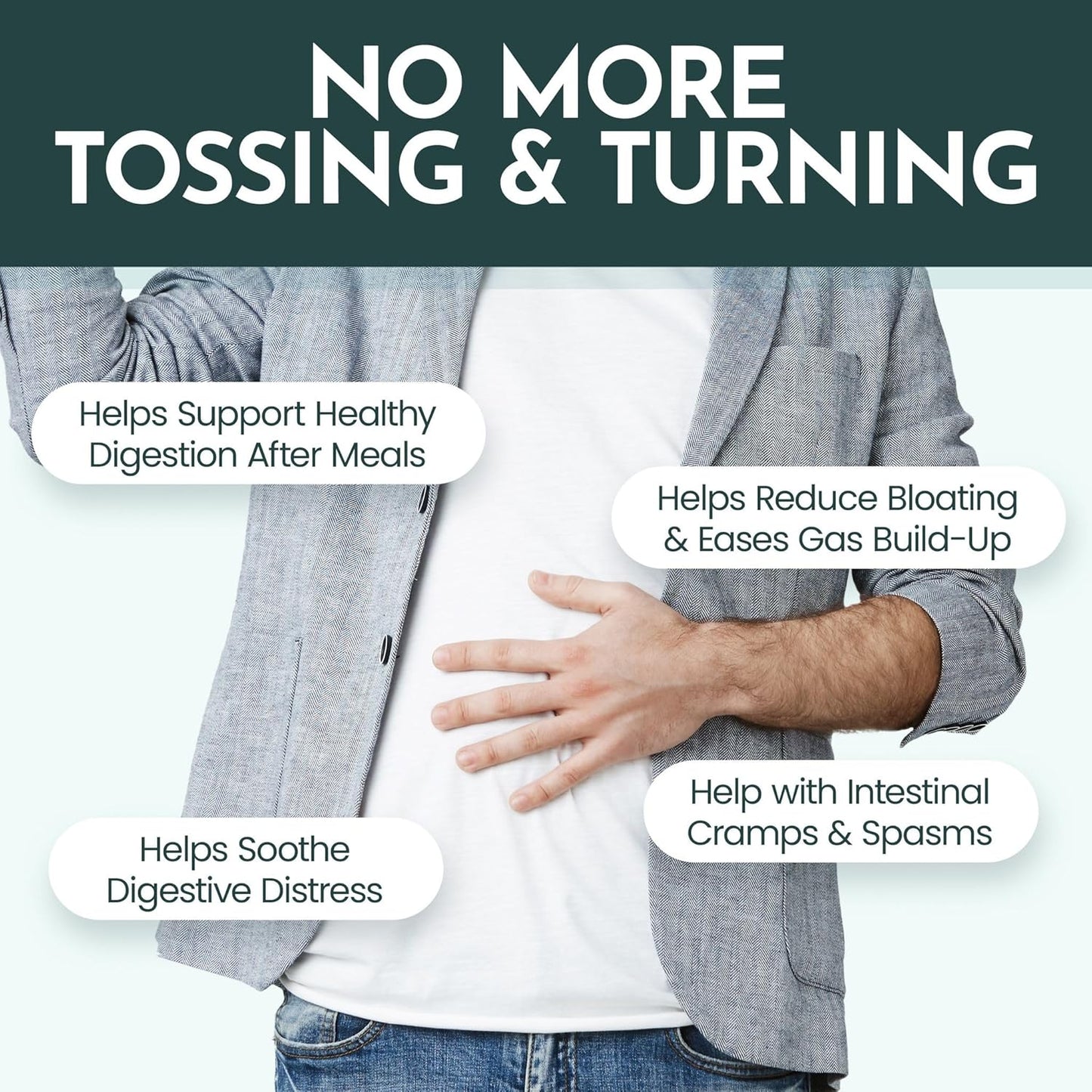 Maxi Health Peppermint Oil Capsules – Organic Ginger Oil & Fennel Delayed Release Capsule – Ingestible Dietary Kosher Peppermint Supplement for Digestive Support (60 Capsules)