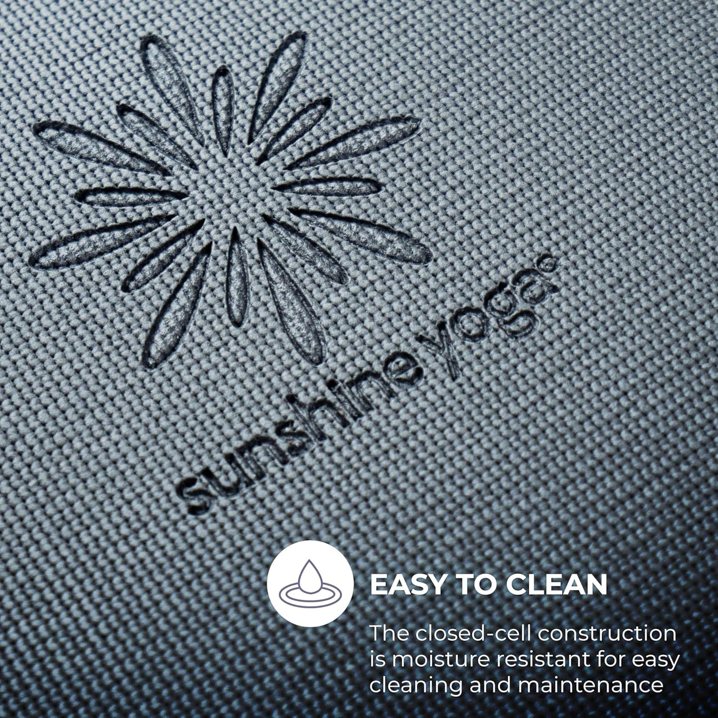 Sunshine Yoga Voyage Yoga Mat, 6 Pack, 72" x 24" Professional Studio and Gym Bulk Yoga Mats, 5mm Thick, Durable, Anti-Tear, Non Slip Fitness and Exercise Mats