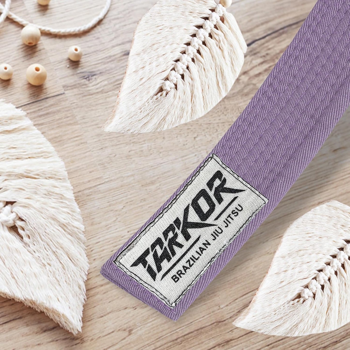 Vintage Series BJJ Belt for Men & Women Brazilian Jiu Jitsu Belt for Jiu Jitsu Gi