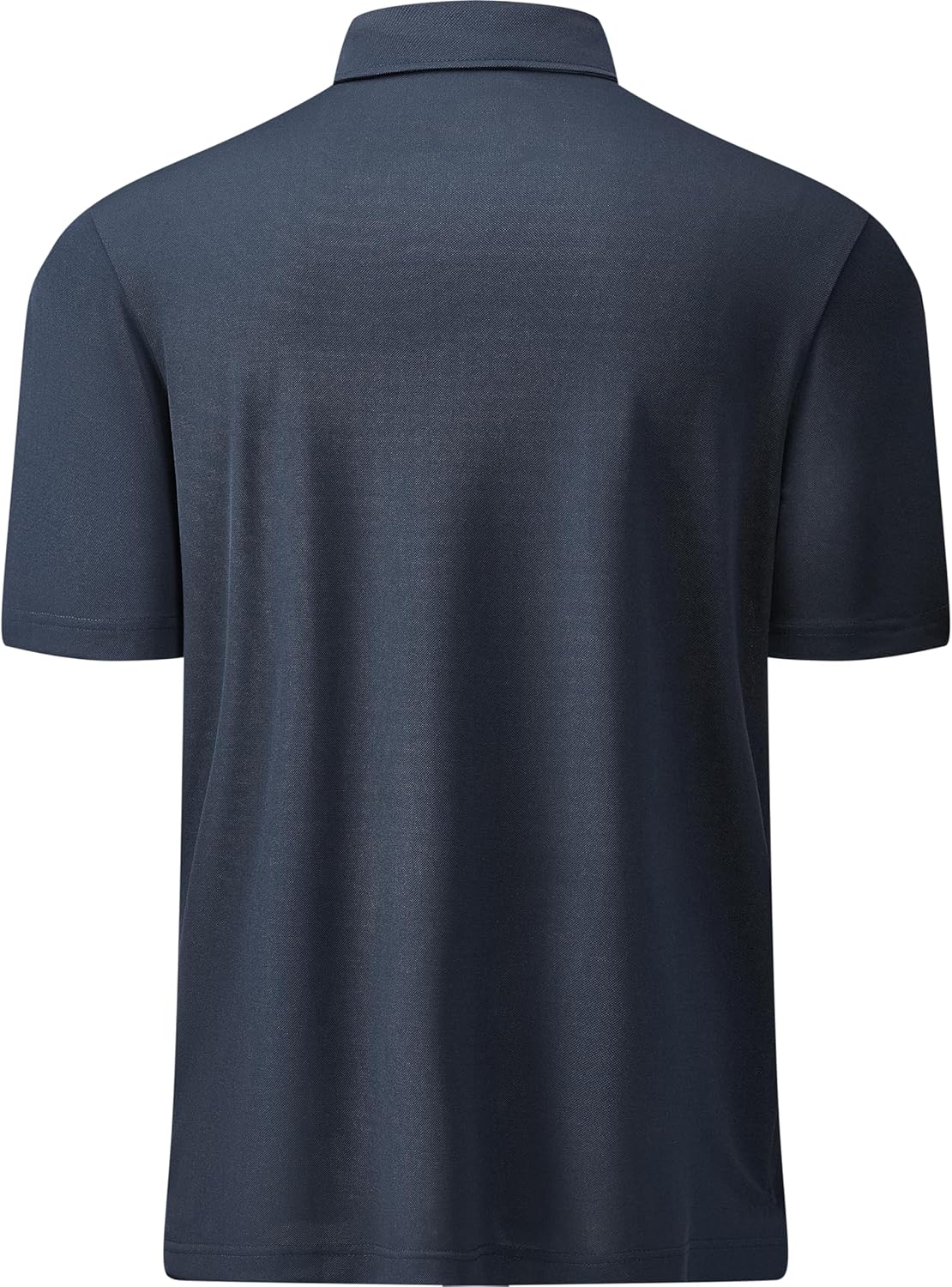 Mens Golf Shirt Short Sleeve Moisture Wicking Dry Fit Performance Solid Casual Pique Collared Golf Polo Shirts for Men