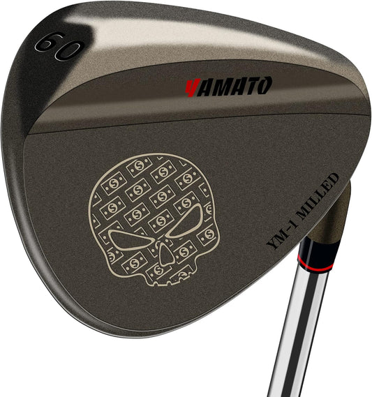 Yamato Golf Wedge Set or Individual Golf Wedges 50/52/54/56/58/60 Golf Gap Wedge Sets Sand Wedge|Lob Wedge Golf Clubs for Men & Women Milled Face for High Spin