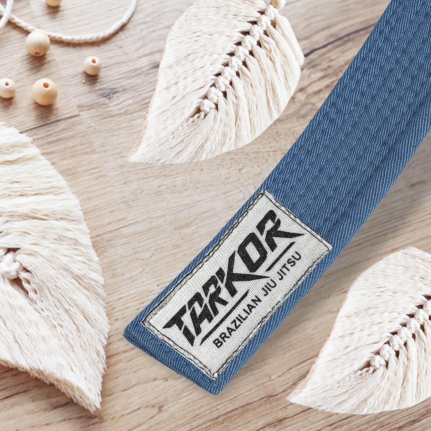 Vintage Series BJJ Belt for Men & Women Brazilian Jiu Jitsu Belt for Jiu Jitsu Gi