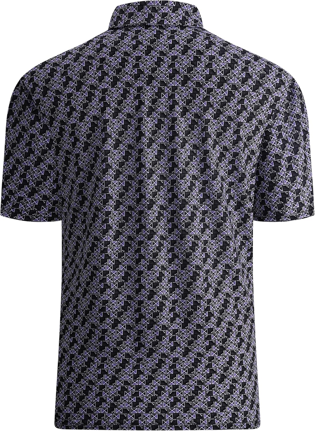 WARHORSEE Golf Polo Shirts for Men Short Sleeve Wrinkle Free 4 Way Stretch Moisture Wicking Performance Collared Tshirts