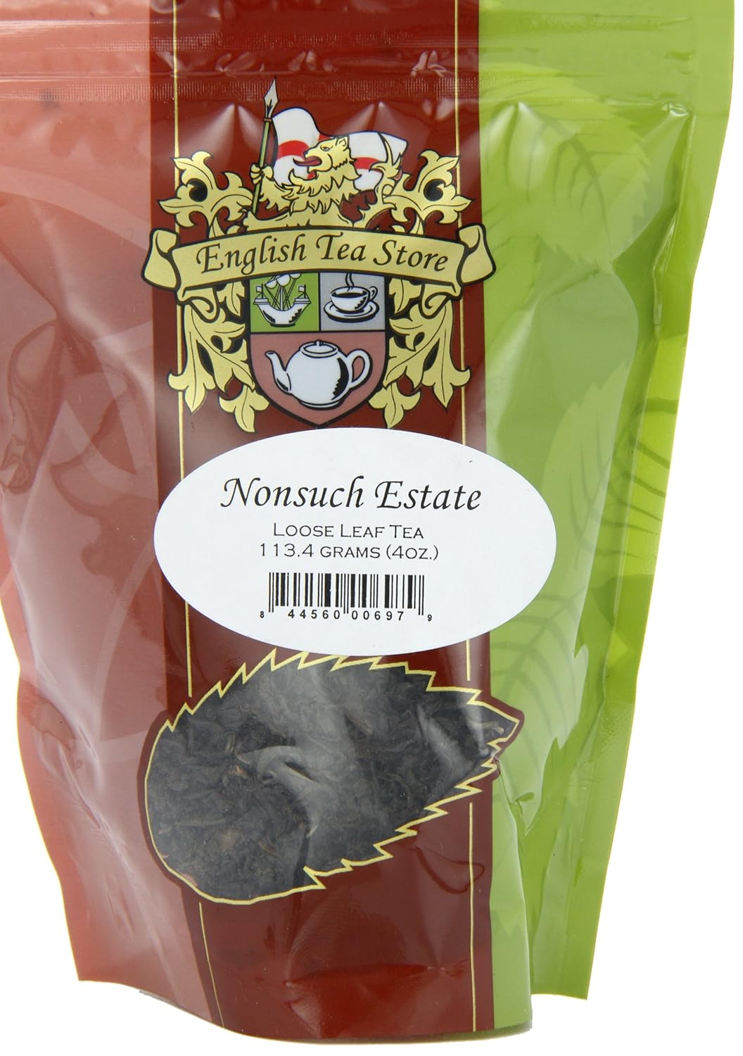 Nonsuch Estate Loose Leaf Black Tea Pouches - 4oz | Nilgiri Tea from South India | Fruity Floral Breakfast Tea | Grown at 5000 ft Elevation | Ethical Tea Partnership Sourced | Bold Morning Flavor