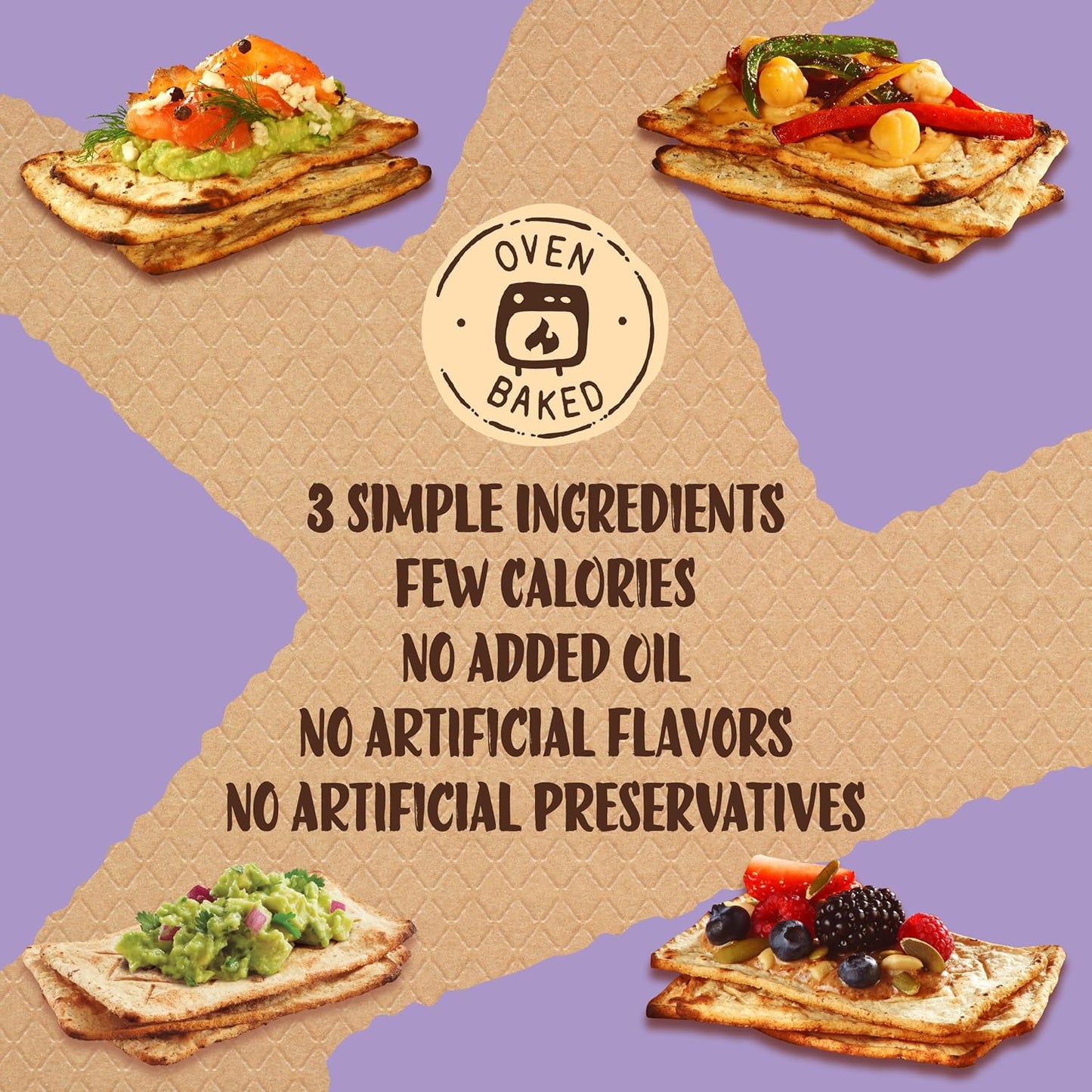 Sanissimo Salmas Chia & Flaxseed, 20 Packs of 3 Crackers, Oven Baked Corn Crackers, Gluten Free, Non-GMO, Kosher Certified