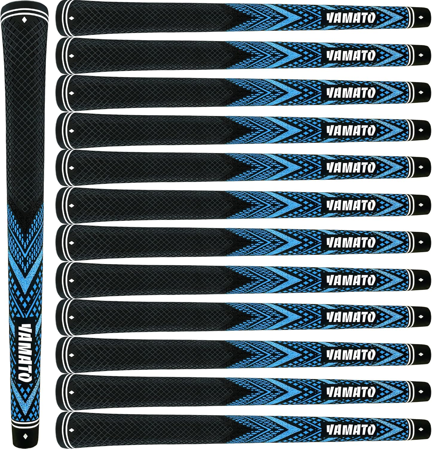 Yamato Innovative Golf Grips 13 Pack Midsize/Standardsize Golf Club Grips, All-Weather Firm Control And High Performance Grips Provides Superior Comfort And Responsiveness,4 colors Available
