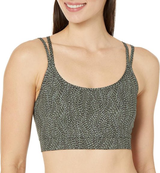 Amazon Essentials Women's Active Sculpt Light Support Strappy Back Sports Bra