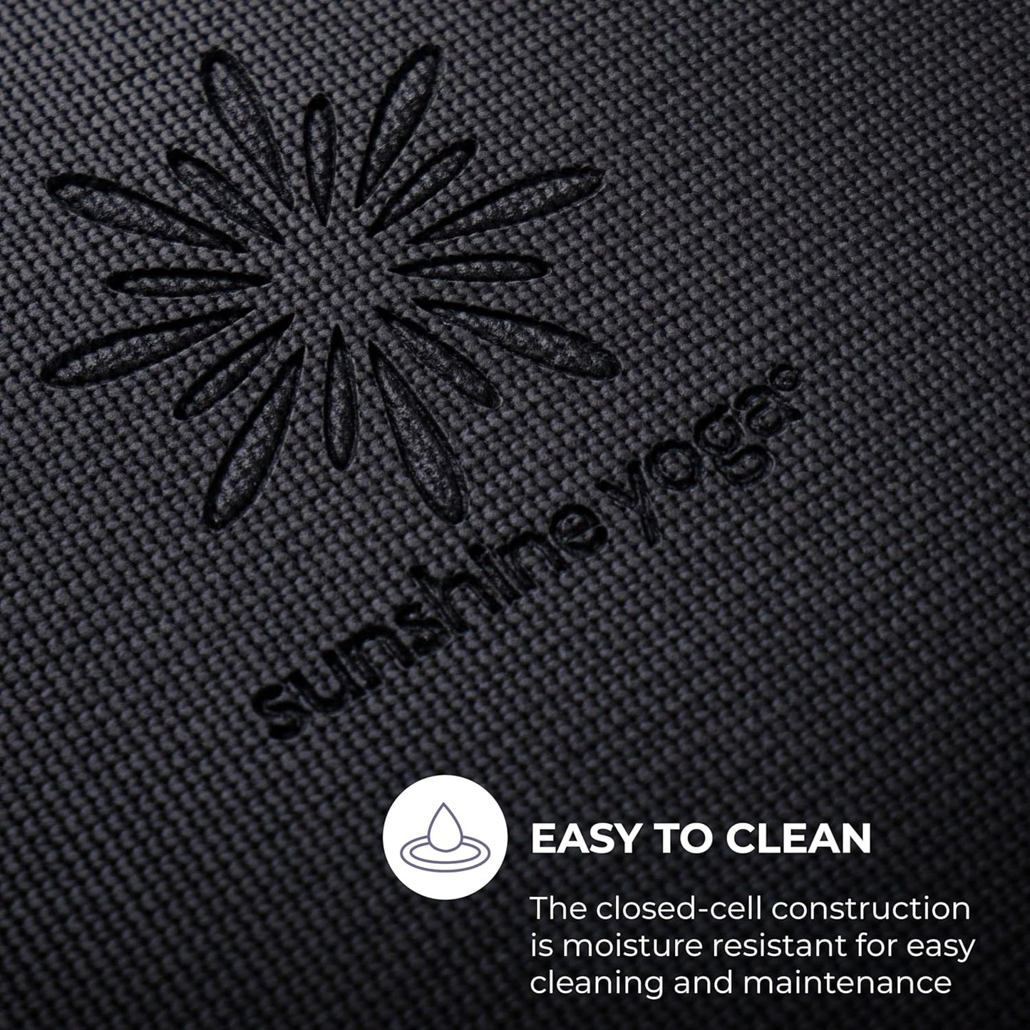 Sunshine Yoga Voyage Yoga Mat, 6 Pack, 72" x 24" Professional Studio and Gym Bulk Yoga Mats, 5mm Thick, Durable, Anti-Tear, Non Slip Fitness and Exercise Mats