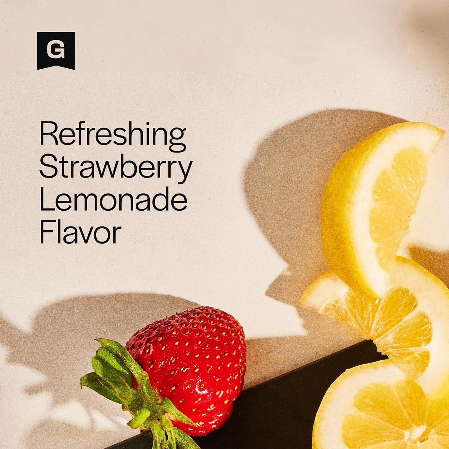 Gainful Hydration Powder Packets, Caffeine Free with Key Electrolytes Magnesium and Sodium, Energy Support, Low Sugar, Strawberry Lemonade, 21 Sticks