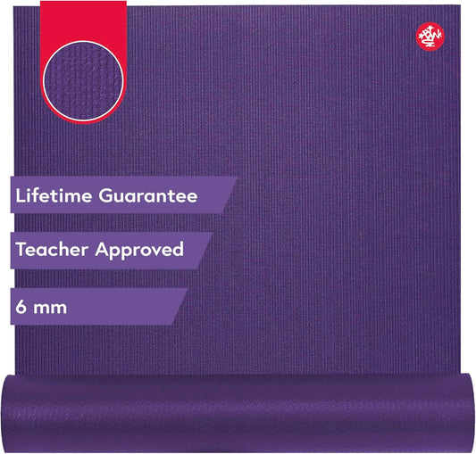 Manduka PRO Yoga Mat 71" - 6mm | Lifetime Durability | Hygienic Construction | Premium Studio Quality | Teacher Approved | 71 x 26 inches | Verve