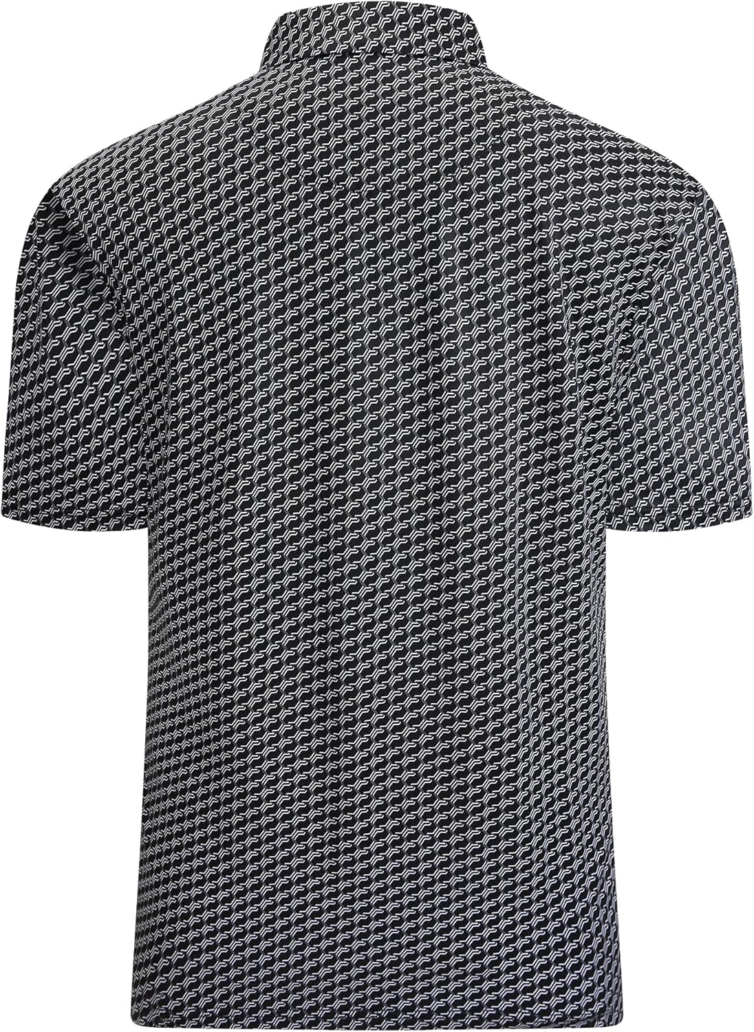 WARHORSEE Golf Polo Shirts for Men Short Sleeve Wrinkle Free 4 Way Stretch Moisture Wicking Performance Collared Tshirts