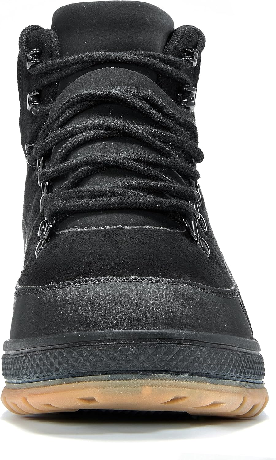 Wondamo Men's Snow Boots Lightweight Waterproof Winter Boots Fur Lined Anti-slip Cold Weather Shoes