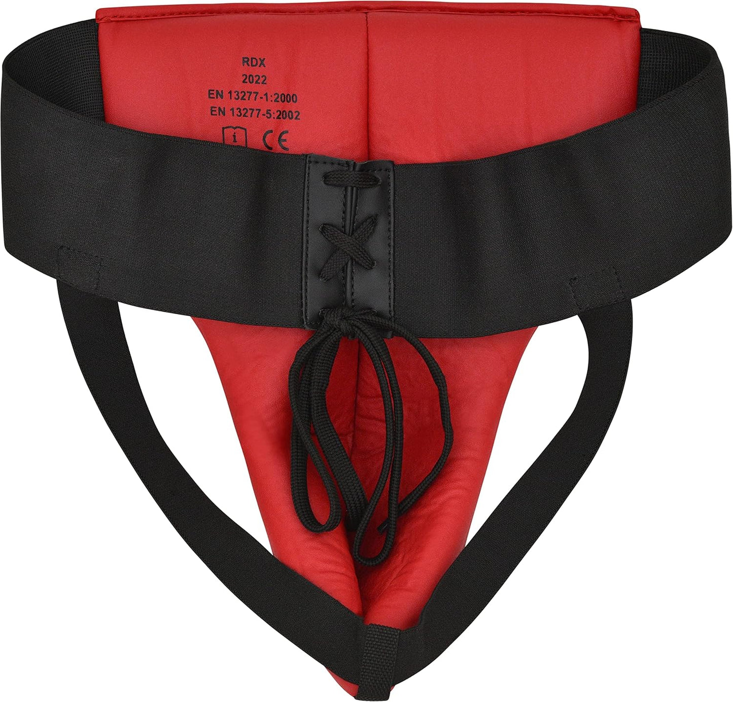 RDX Groin Protector for Boxing, Muay Thai, Kickboxing and MMA Training, Maya Hide Leather Abdo Gear for Martial Arts , SATRA Approved Abdominal Guard for Karate and Taekwondo