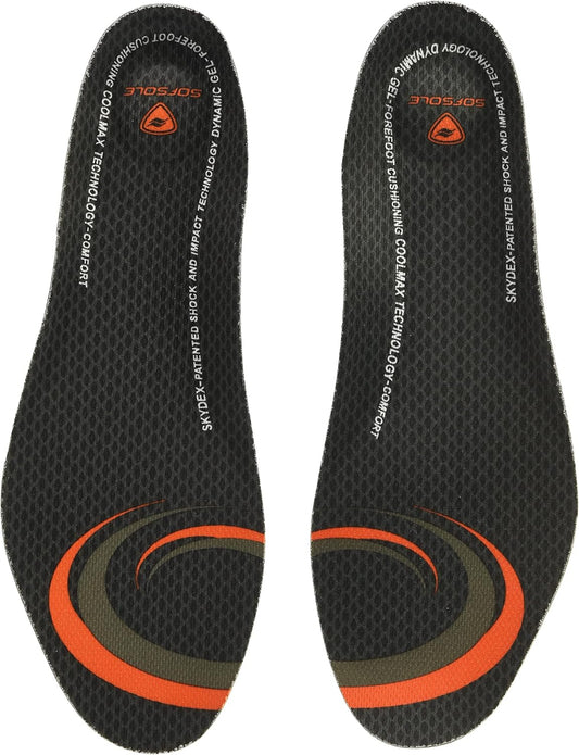 Sof Sole Insoles Men's AIRR Performance Full-Length Gel Shoe Insert