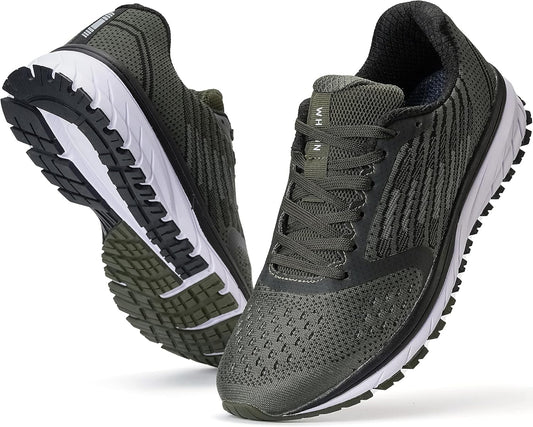 Joomra Whitin Men's Supportive Running Shoes Cushioned Athletic Sneakers